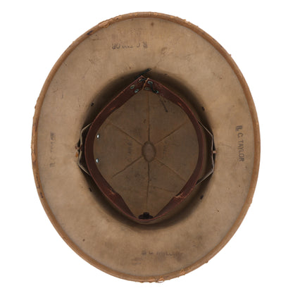 WWII USMC International Hat Co. Sun Helmet Named to "R. C. Taylor" (1942)