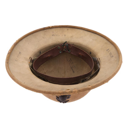 WWII USMC International Hat Co. Sun Helmet Named to "R. C. Taylor" (1942)