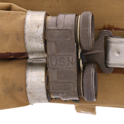 WWII USN M1926 Inflatable Life Preserver Belt by Durkee-Atwood Co. Used by D-Day Forces (1944)