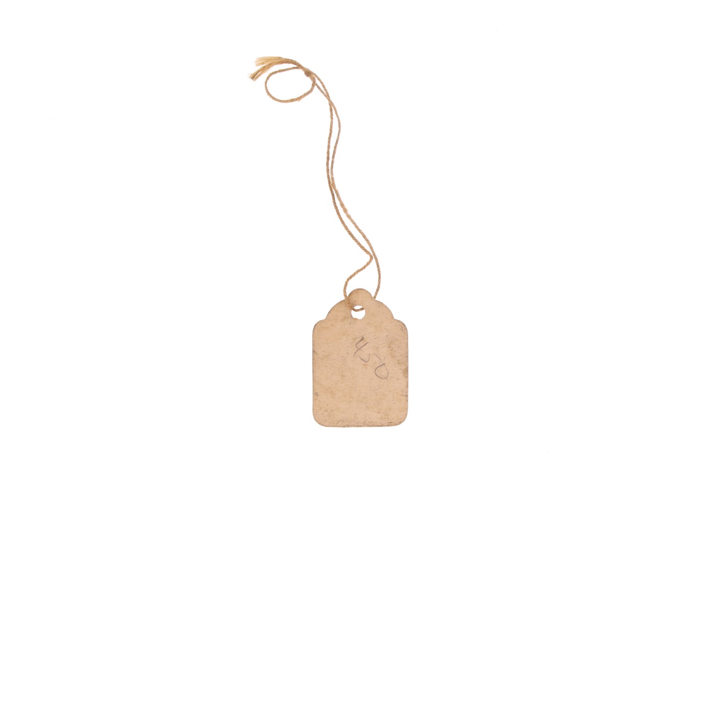 WWII USN Property Tag