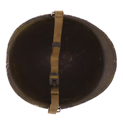 WWII USN/USMC McCord Front Seam Swivel Loop M-1 Helmet Shell (1943-44)