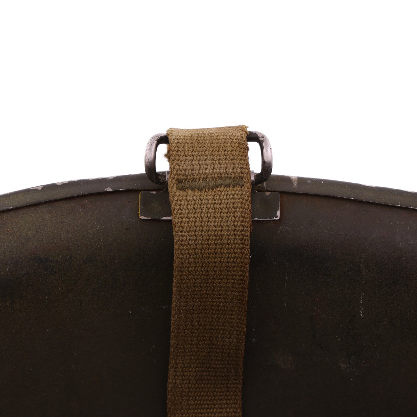 WWII USN/USMC McCord Front Seam Swivel Loop M-1 Helmet Shell (1943-44)