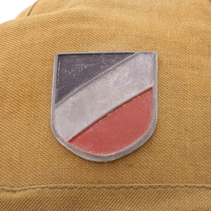 WWII German First Pattern Heer Deutsches Afrikakorps (DAK) Pith Helmet by B.K. Size 58 (1941)