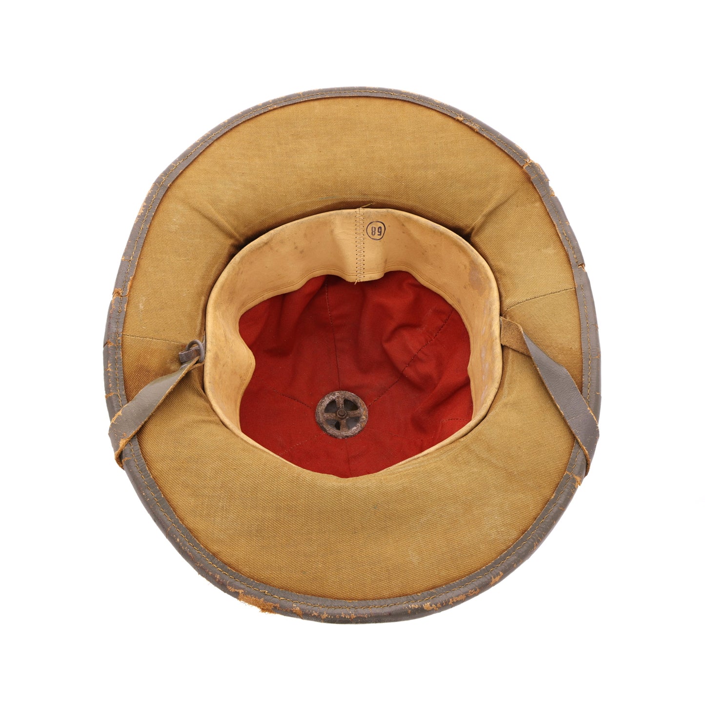 WWII German First Pattern Heer Deutsches Afrikakorps (DAK) Pith Helmet by B.K. Size 58 (1941)