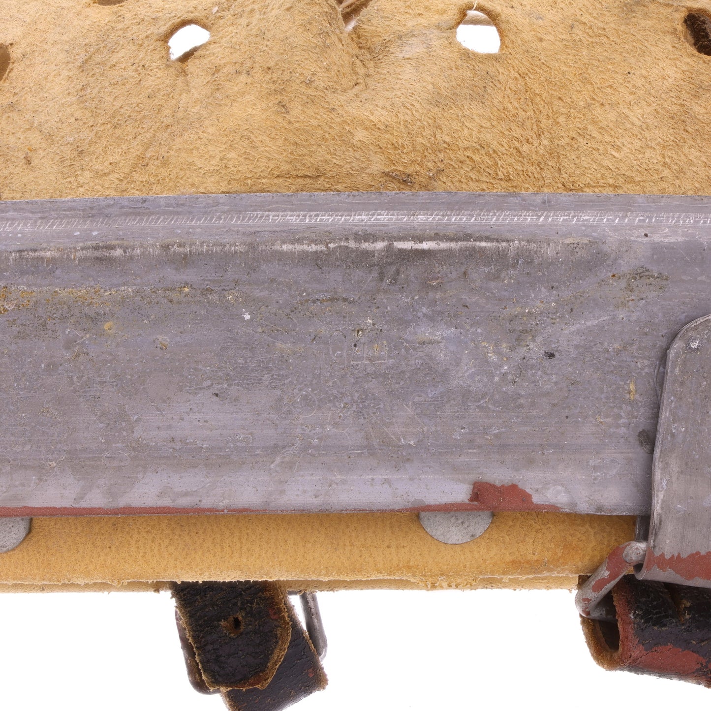 WWII German M1931 Helmet Liner by F.W. Müller Jr. Size 56/64 with Chinstrap (1944)
