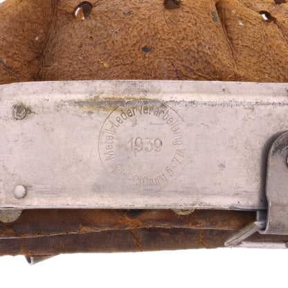 WWII German M1931 Helmet Liner by Werner Zahn Size 53/60 (1939)