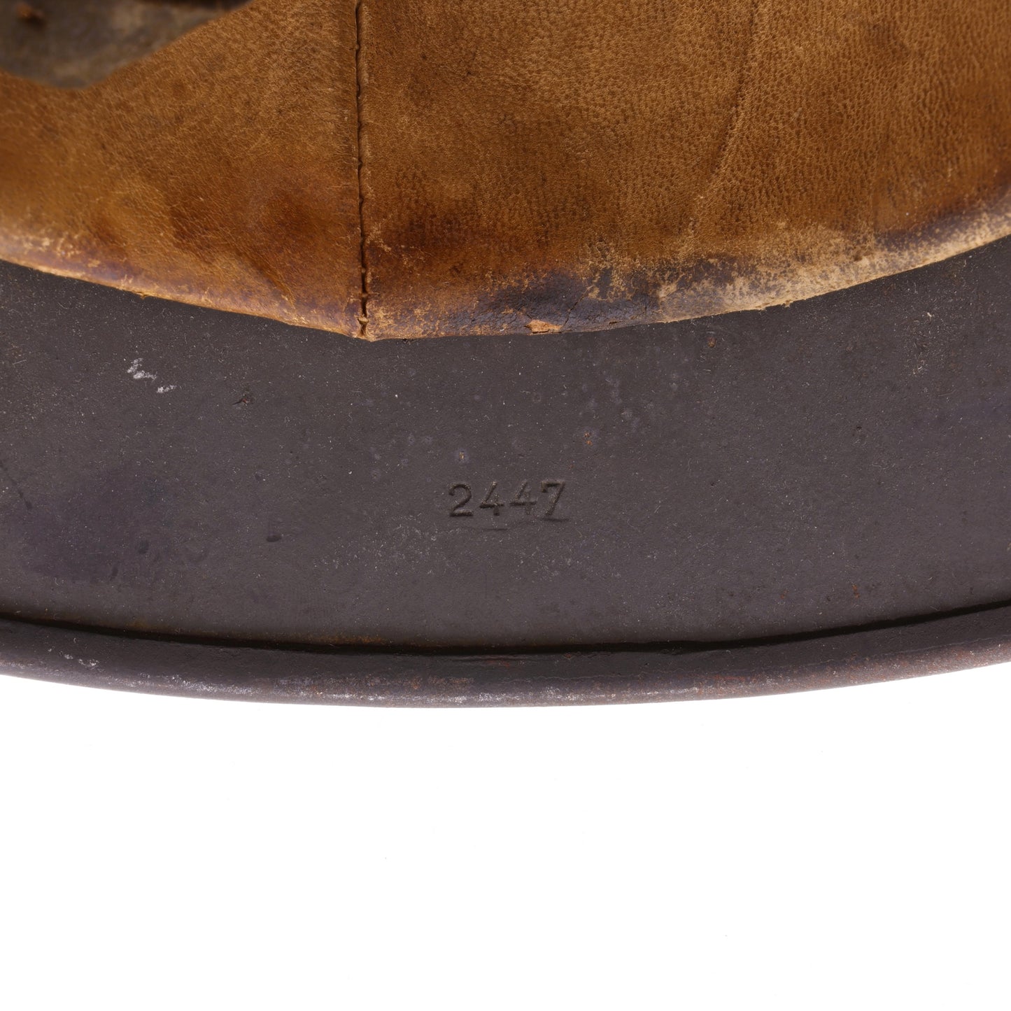 WWII German M40 Single Decal Heer Helmet (Q66)