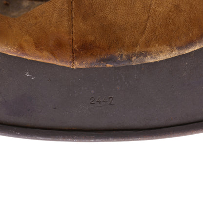 WWII German M40 Single Decal Heer Helmet (Q66)