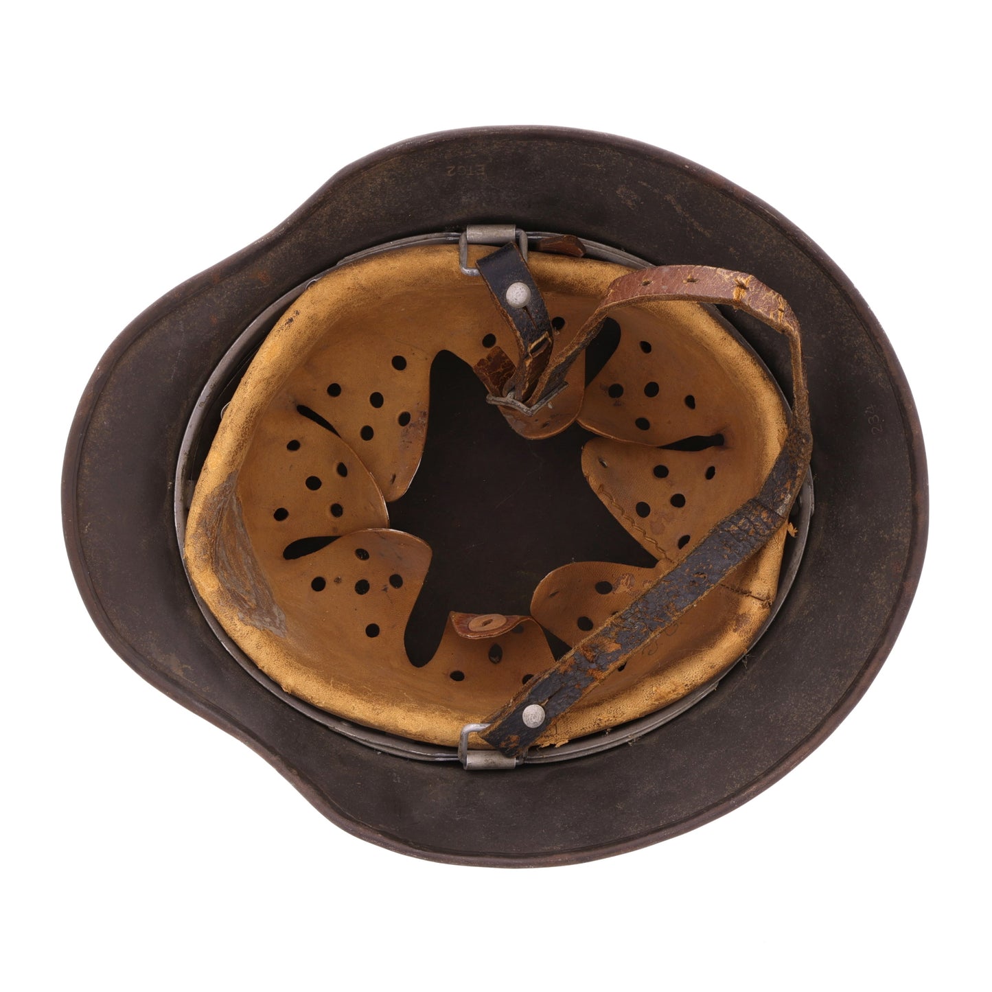 WWII German M40 Single Decal Heer Helmet (ET62)