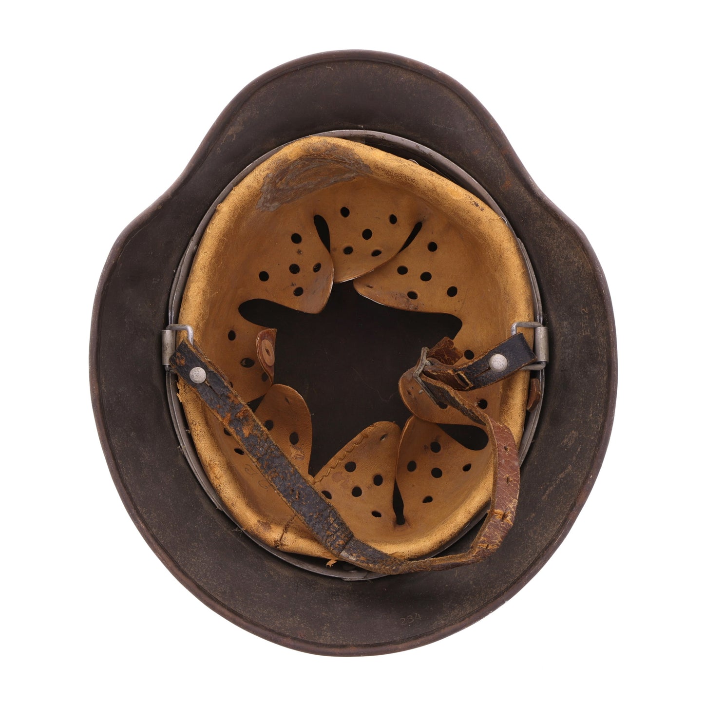 WWII German M40 Single Decal Heer Helmet (ET62)