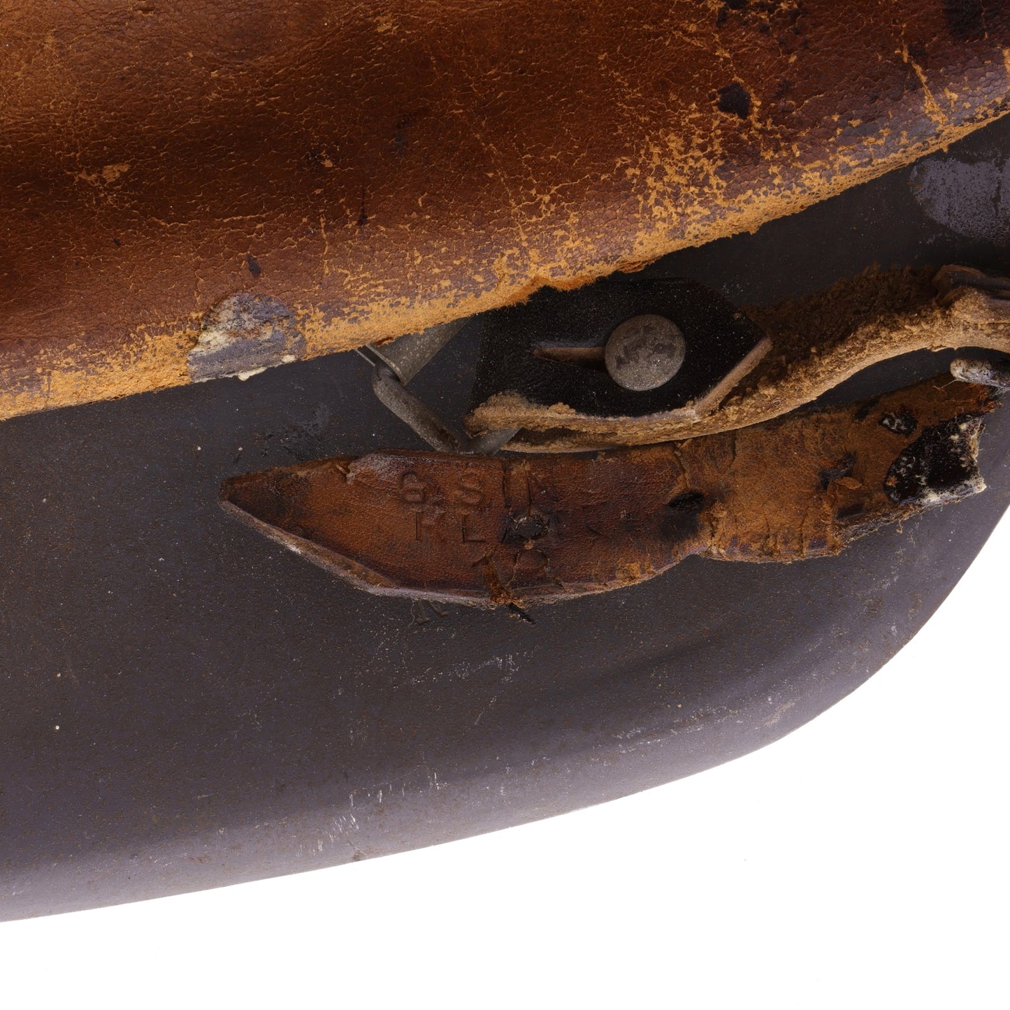 WWII German M42 Single Decal Luftwaffe Helmet (NS66)