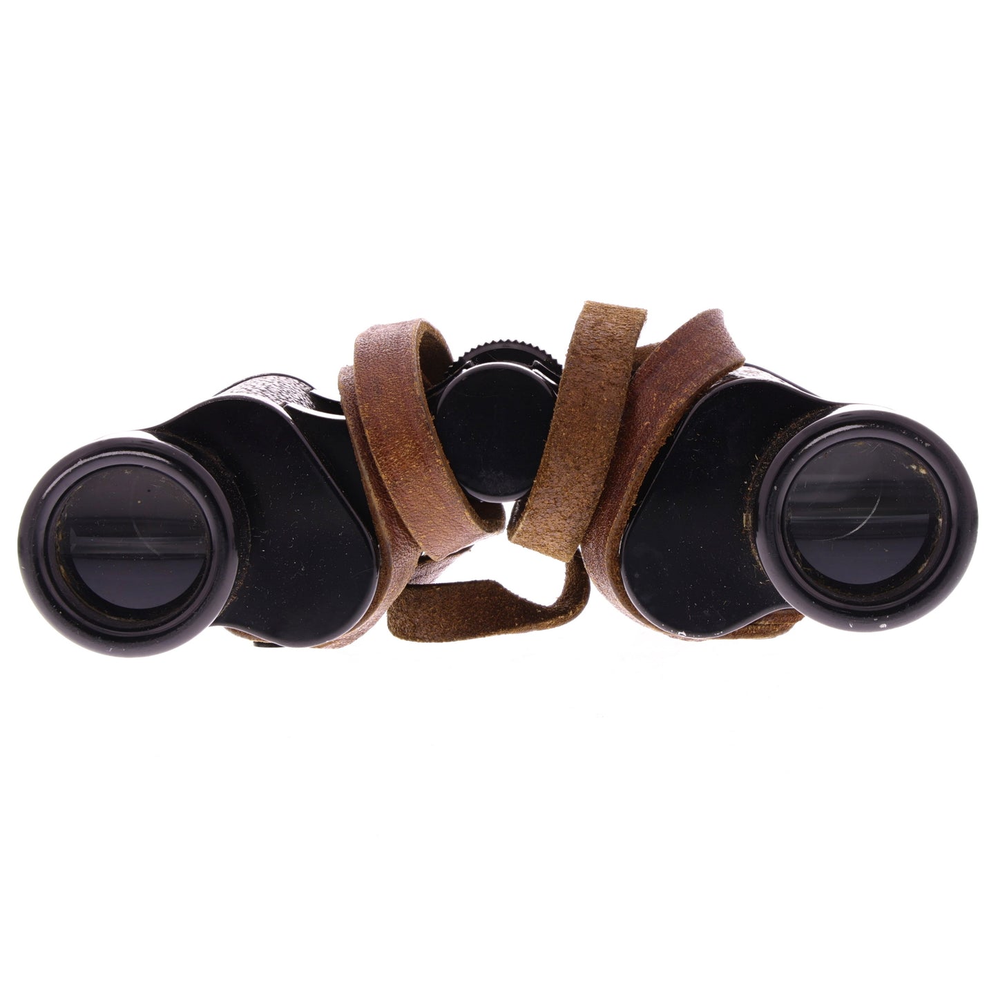 WWII German Private Purchase 8x24 Grossfeld Binoculars by Hensoldt Wetzlar with Strap