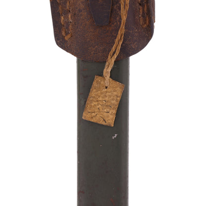 WWII Imperial Japanese Army Type 90 Helmet, 2 Type 30 Bayonets for Arisaka Type 99 Rifle, & First Class Private Rank Insignia Patch Recovered by S/Sgt. Marvin W. Ritter (USMC)