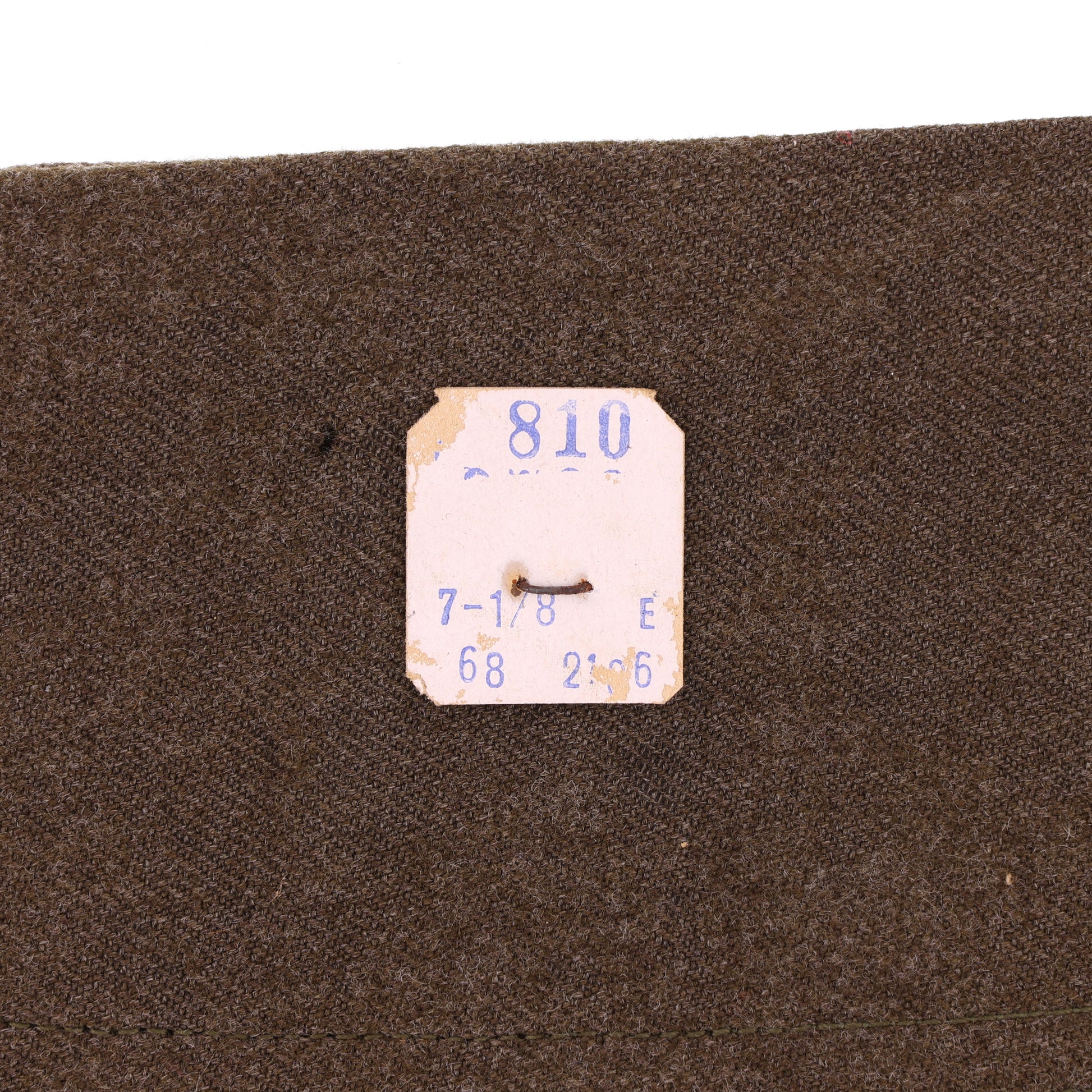 WWII USAAF Wool Service Jacket, M37 Wool Service Shirt, Garrison Caps, Trousers Belt, & Collar Discs Attributed to T/Sgt. William T. Alexander