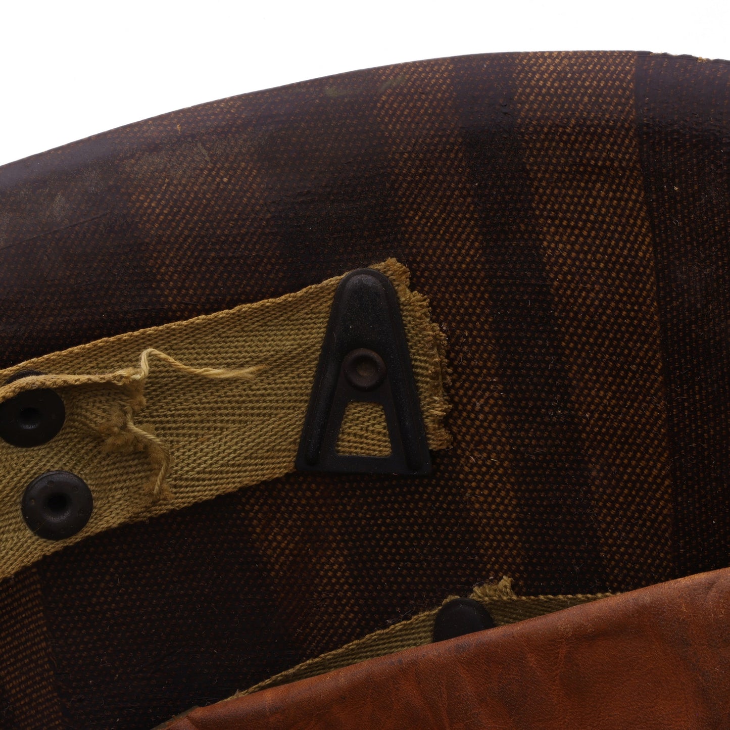 WWII U.S. Firestone M-1 Helmet Liner with Headband & Neckband (1944-45)