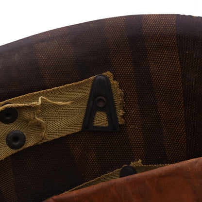 WWII U.S. Firestone M-1 Helmet Liner with Headband & Neckband (1944-45)