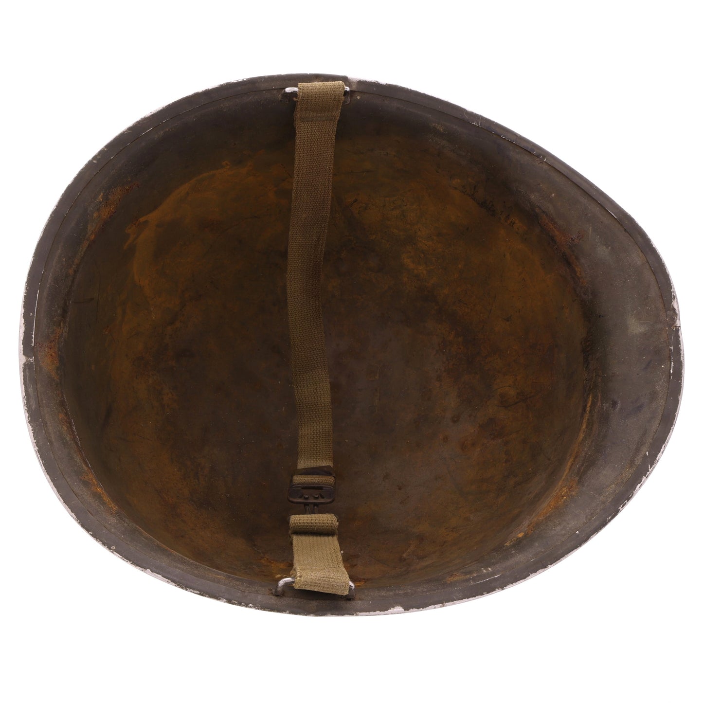 WWII U.S. McCord Fixed Loop M-1 Helmet Shell (1942)