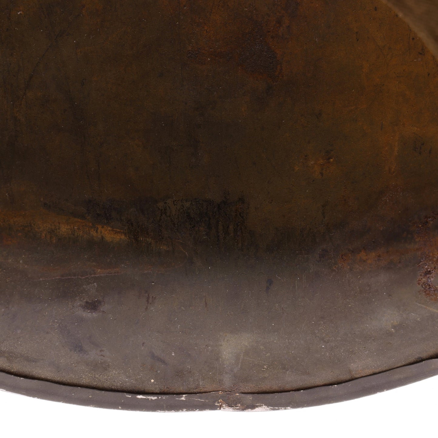 WWII U.S. McCord Fixed Loop M-1 Helmet Shell (1942)