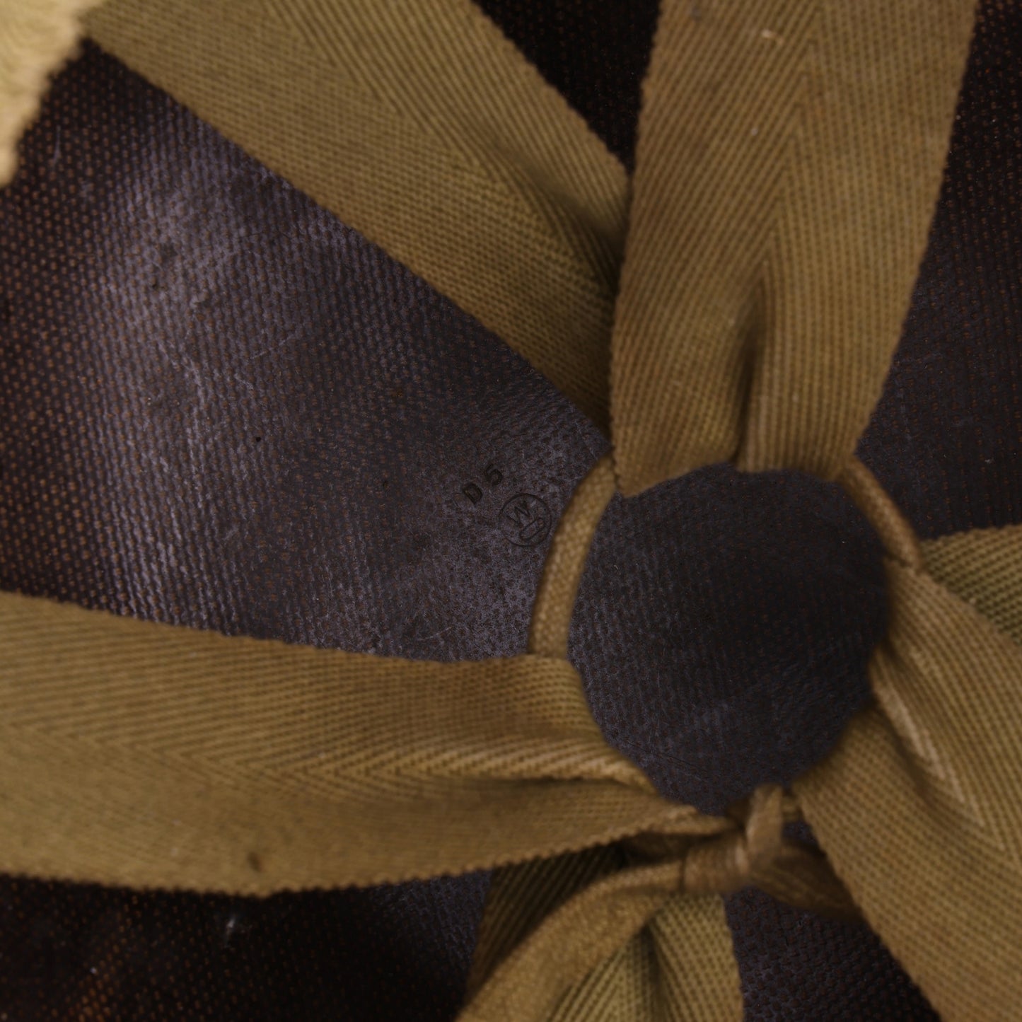 WWII U.S. McCord Front Seam Swivel Loop M-1 Helmet & Westinghouse Liner Set (Complete)