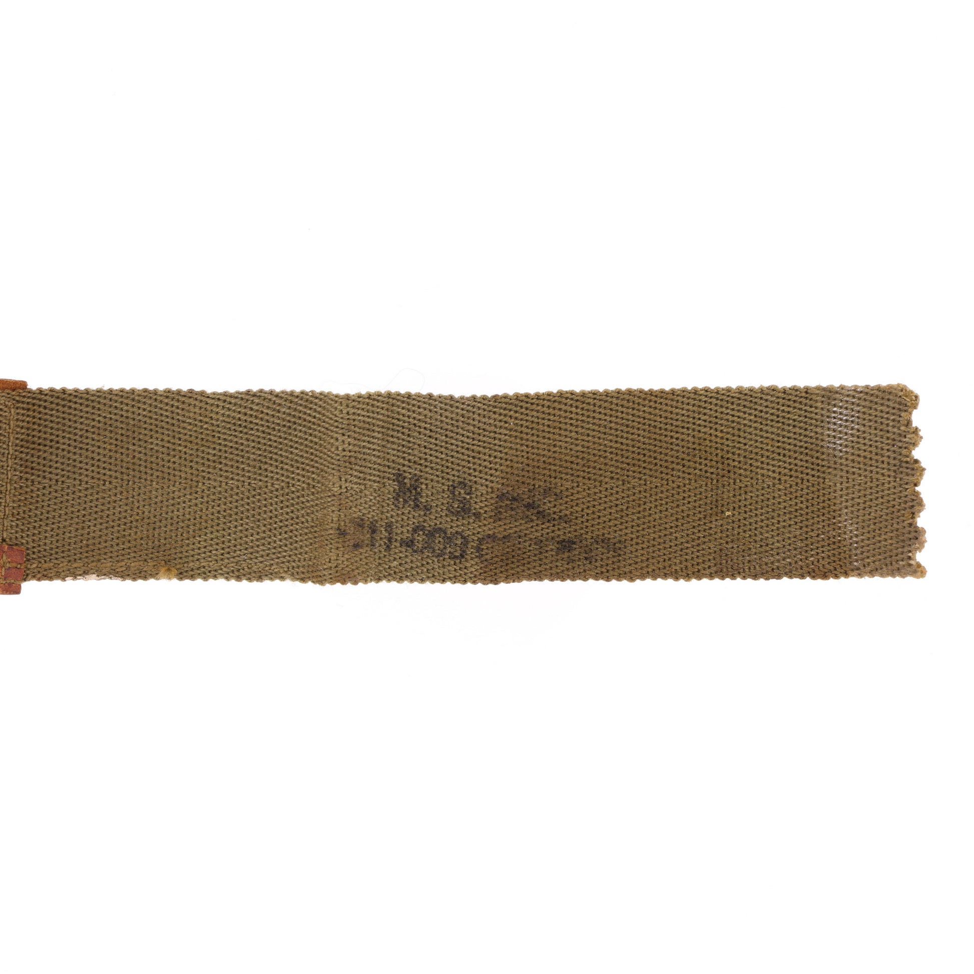 WWII U.S. M-1 Helmet Liner Headband by Metropolitan Shoemakers, Inc.