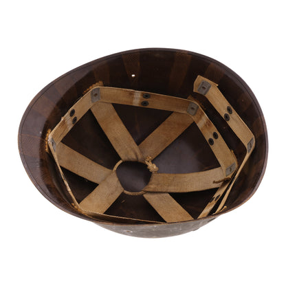 WWII U.S. Westinghouse M-1 Helmet Liner with Rayon Suspension (1942)