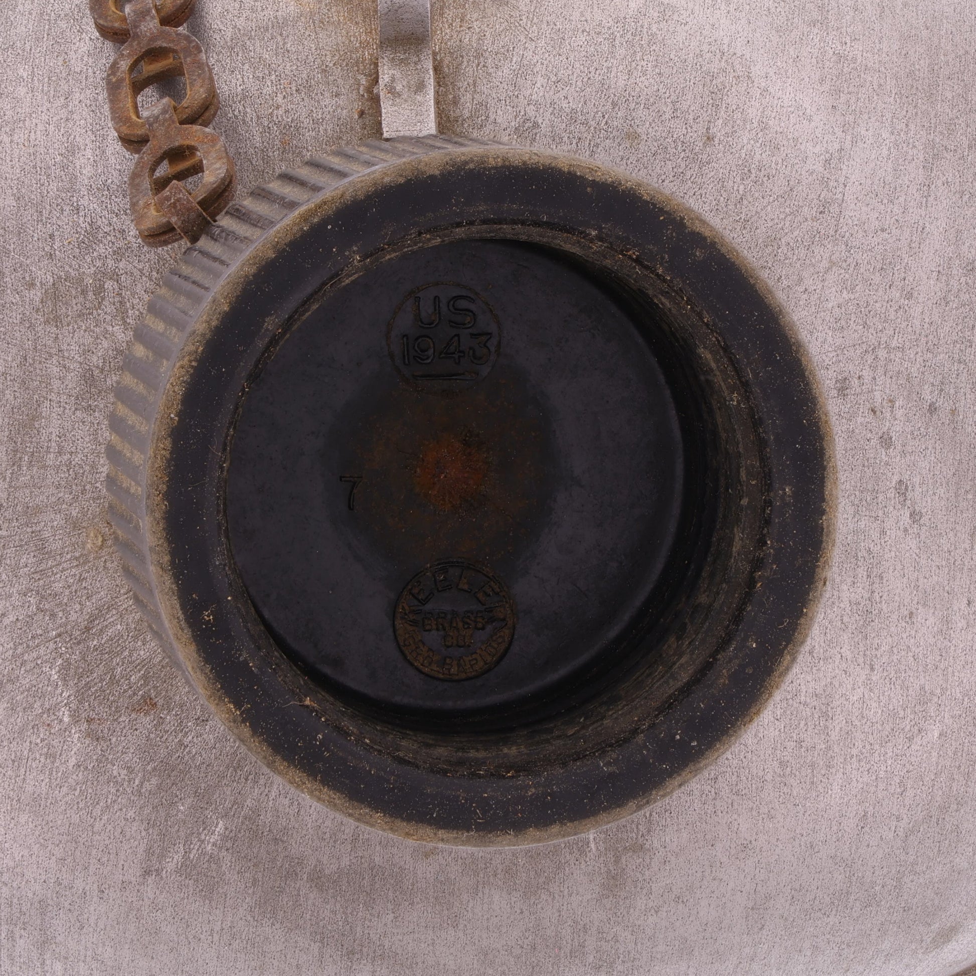 WWII U.S. M1942 Canteen with Cup by Rutenber Electric Co. & Foley Mfg. Co. (1943/44)
