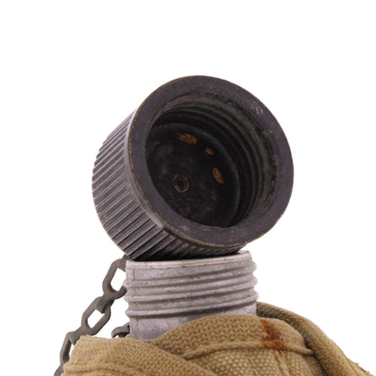 WWII U.S. Army M1910 Canteen by REP Co. with WWI Cover by F.S.F. (1945/1918)