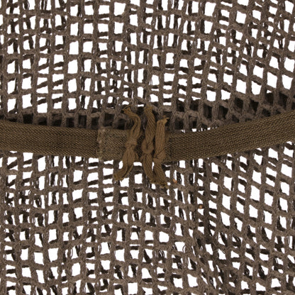 WWII U.S. "M44" Camouflage M-1 Helmet Net with Foliage Band & Instructions