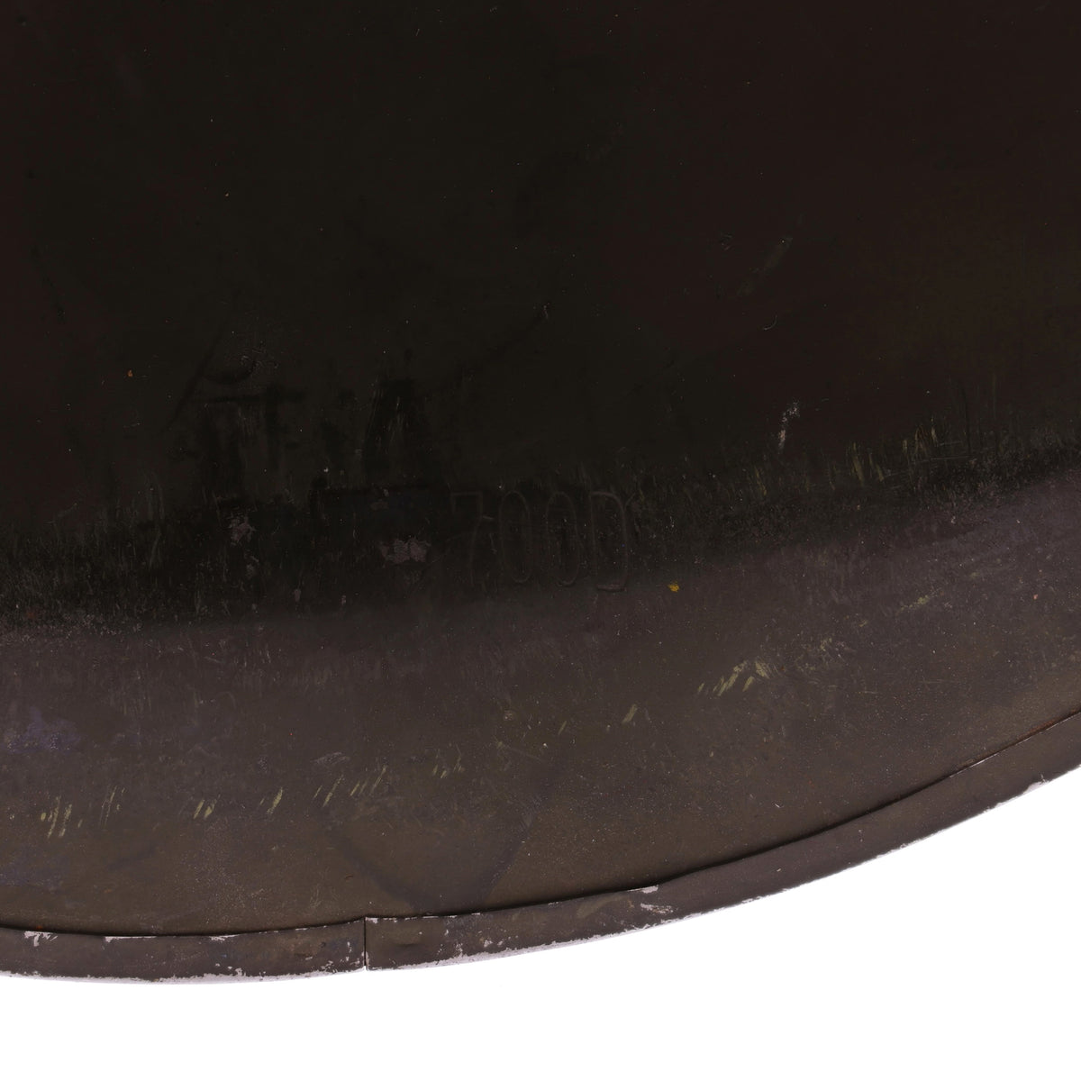 WWII U.S. McCord Fixed Loop M-1 Helmet Shell Named to "Lt. Stebbins" (1943)