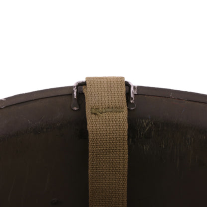 WWII U.S. McCord Fixed Loop M-1 Helmet Shell Named to "Lt. Stebbins" (1943)