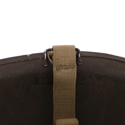 WWII U.S. McCord Fixed Loop M-1 Helmet Shell Named to "Lt. Stebbins" (1943)