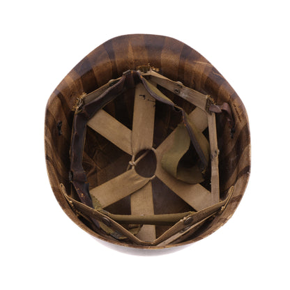 WWII U.S. Prototype M-1 Helmet Liner with Rayon Suspension (1942)