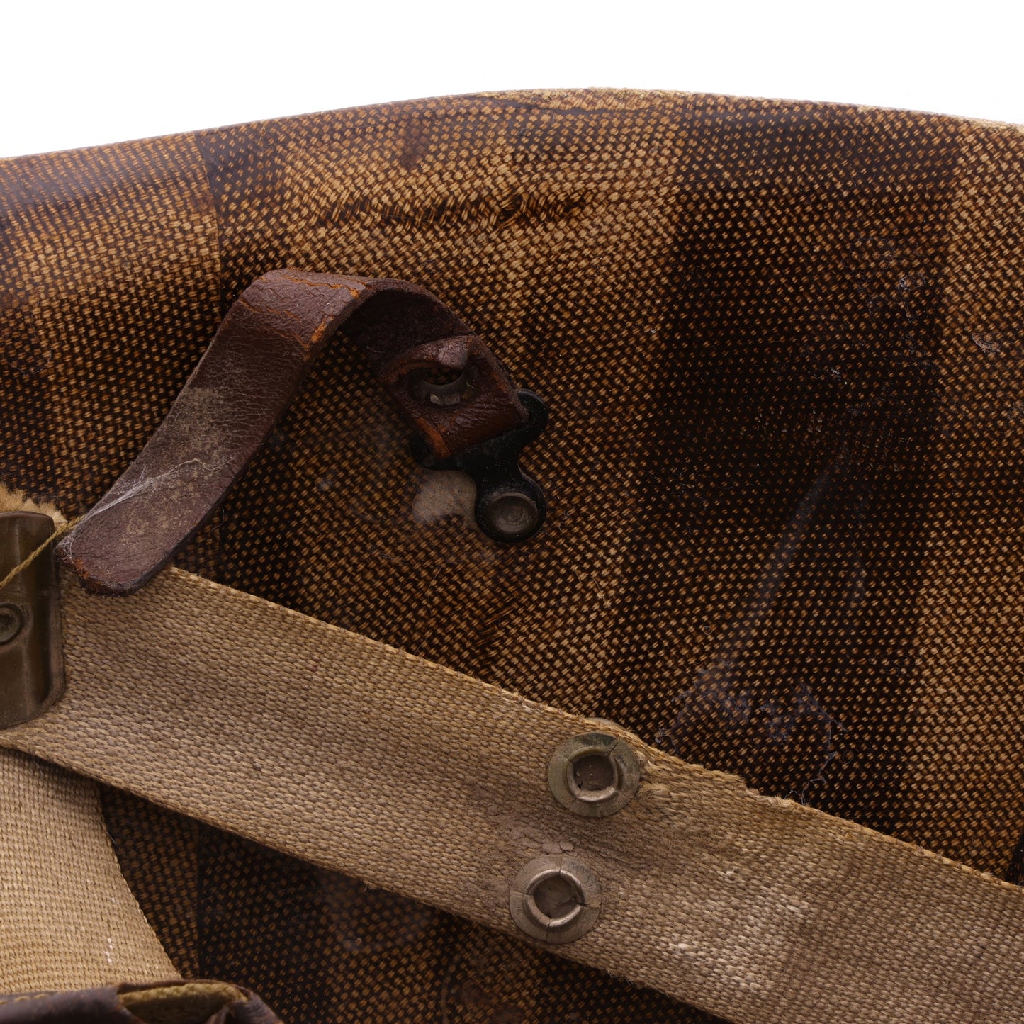 WWII U.S. Prototype M-1 Helmet Liner with Rayon Suspension (1942)