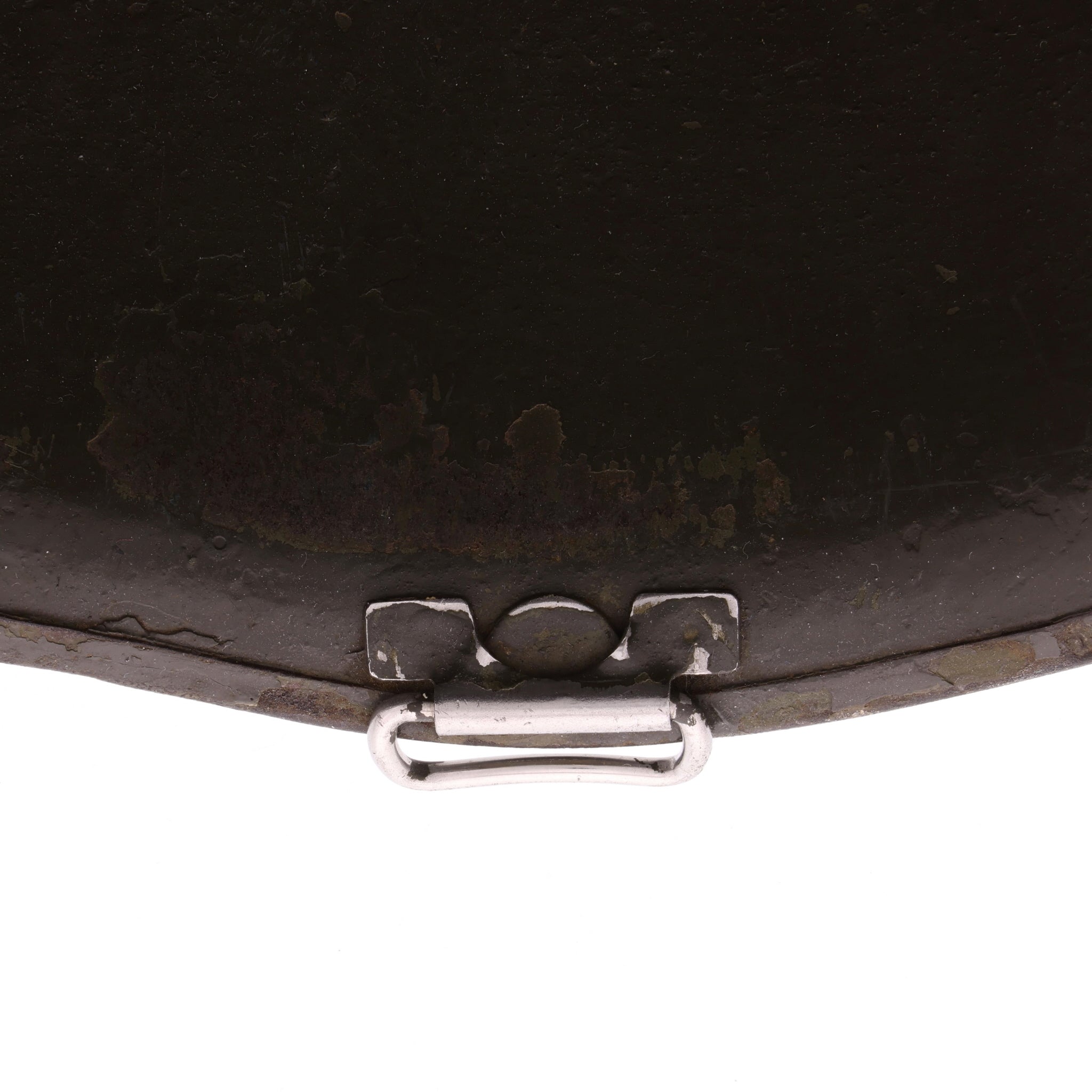 Shell Reading Road WWII U.S. Parish-Reading Swivel Loop M-1 Helmet Shell with Korean War ...