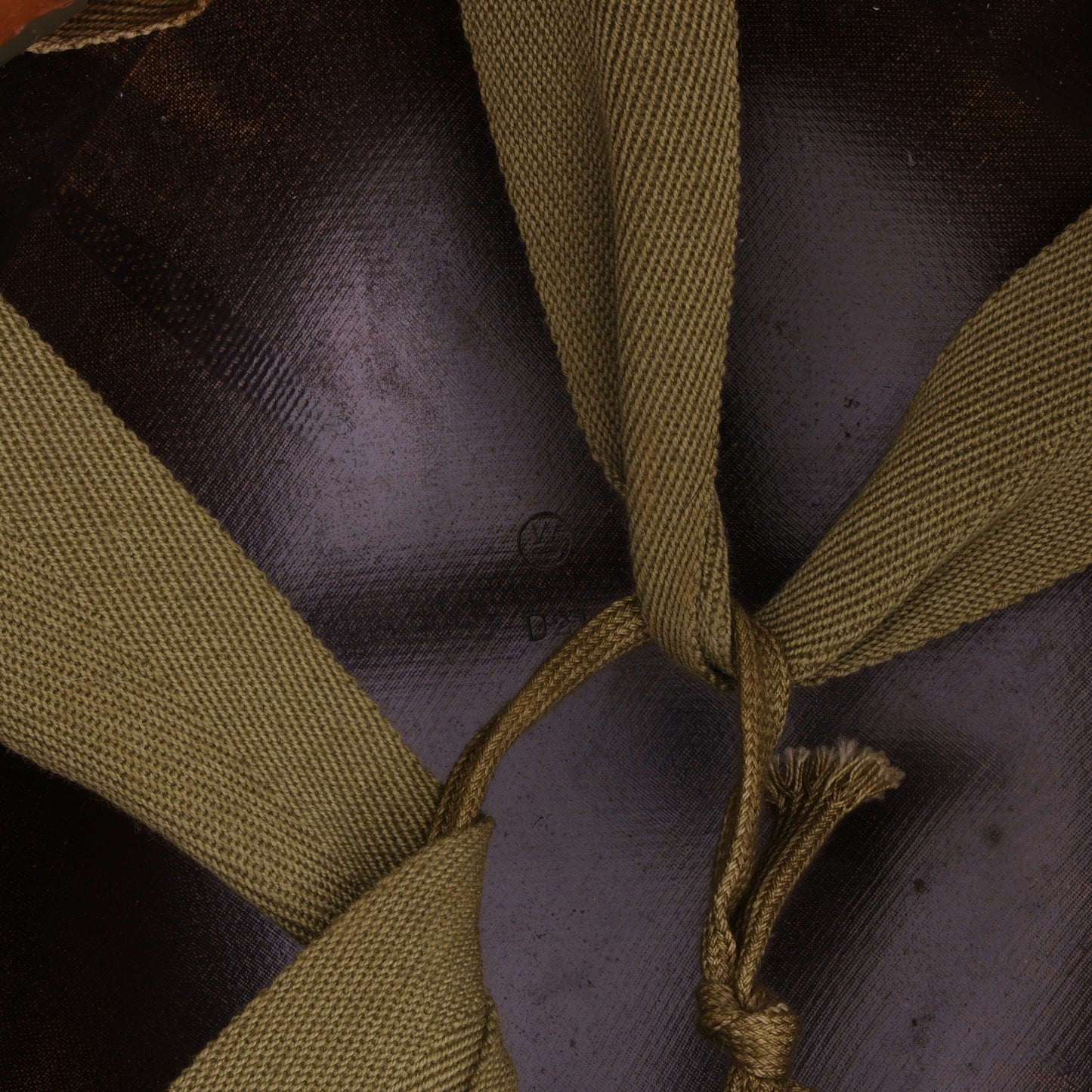 WWII U.S. Westinghouse M-1 Helmet Liner with Headband & Neckband (1944-45)