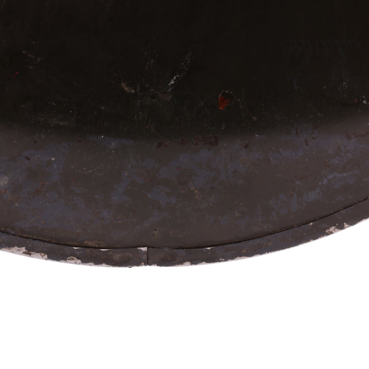 WWII USN McCord Fixed Loop M-1 Helmet & Westinghouse Liner Set with Painted Initials (1942-43)