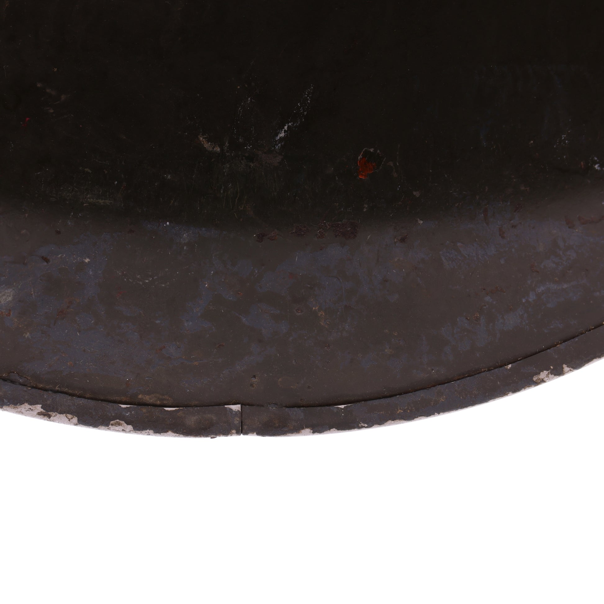 WWII USN McCord Fixed Loop M-1 Helmet & Westinghouse Liner Set with Painted Initials (1942-43)