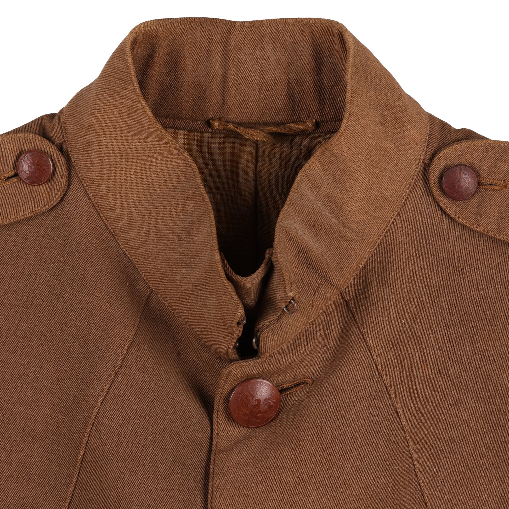 WWI U.S. Third Army Sgt.'s Cotton M1910 Service Tunic by The Nobby Tailoring Co.