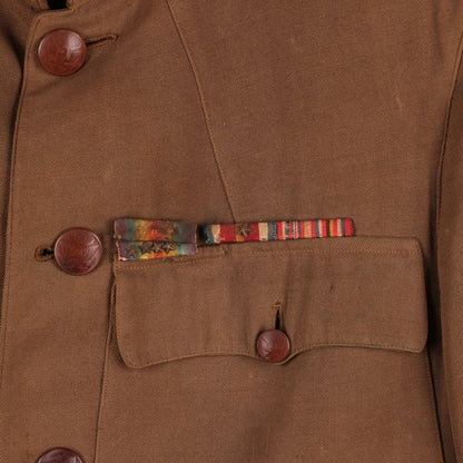 WWI U.S. Third Army Sgt.'s Cotton M1910 Service Tunic by The Nobby Tailoring Co.