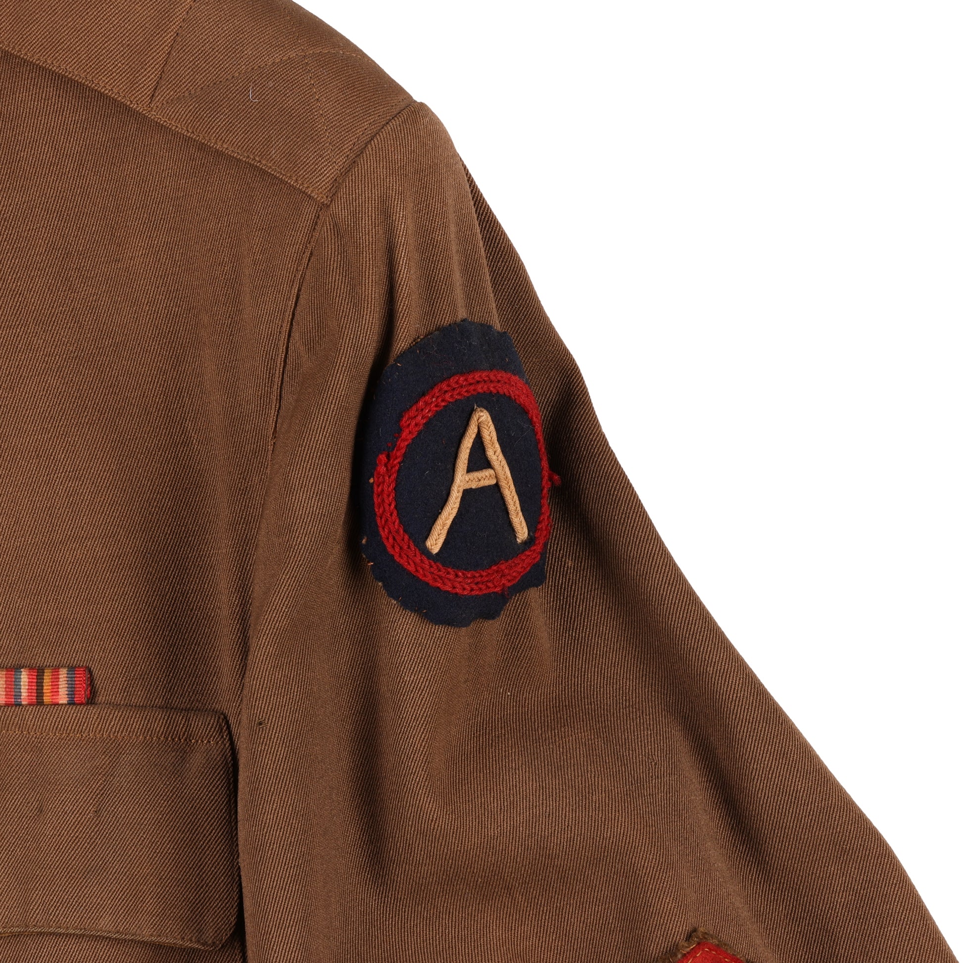 WWI U.S. Third Army Sgt.'s Cotton M1910 Service Tunic by The Nobby Tailoring Co.