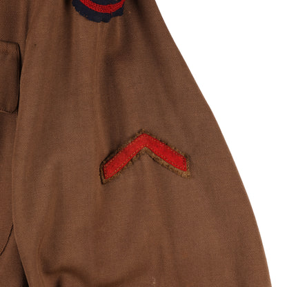 WWI U.S. Third Army Sgt.'s Cotton M1910 Service Tunic by The Nobby Tailoring Co.