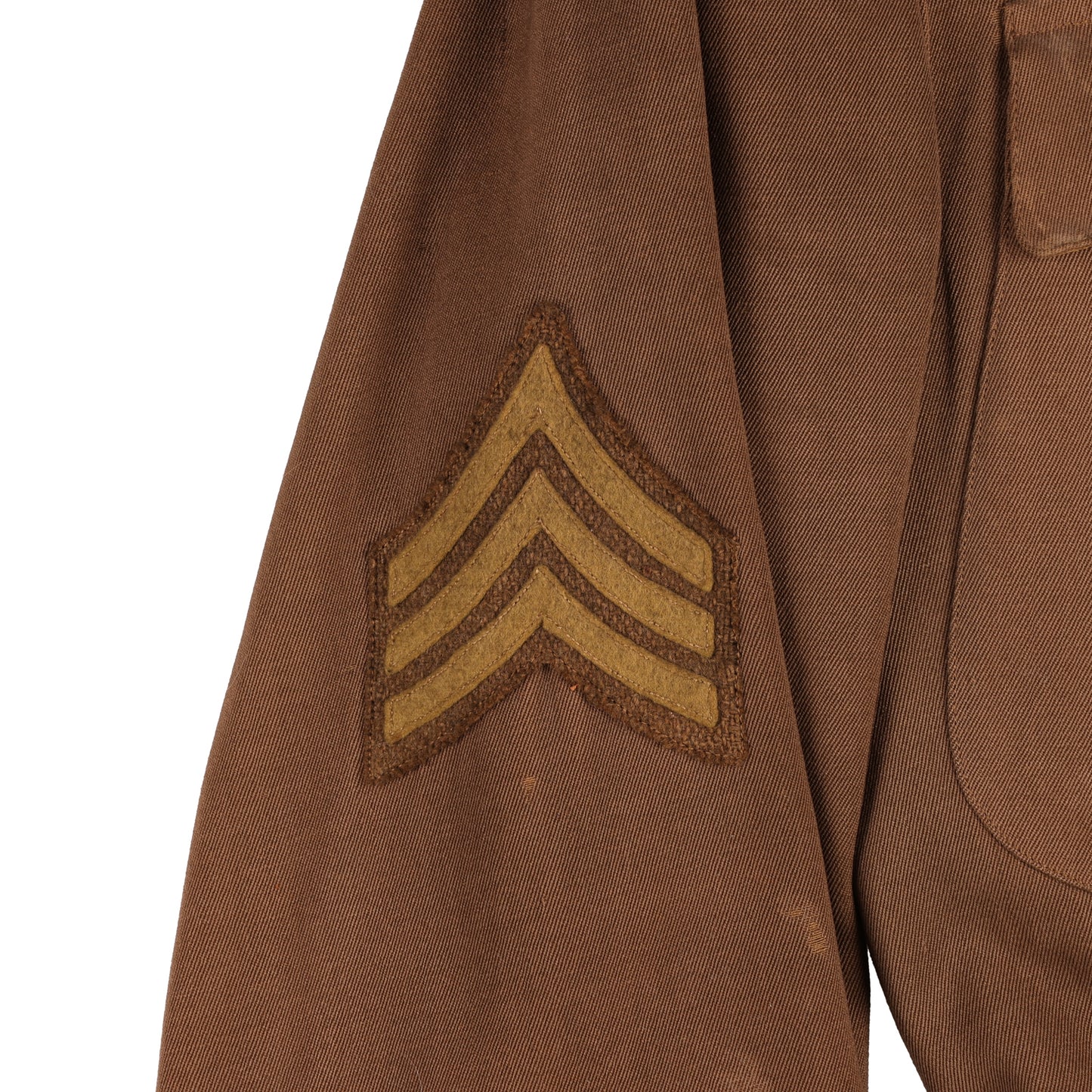 WWI U.S. Third Army Sgt.'s Cotton M1910 Service Tunic by The Nobby Tailoring Co.