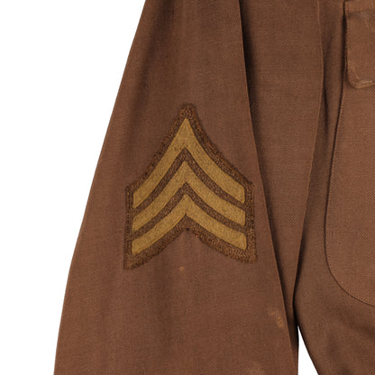WWI U.S. Third Army Sgt.'s Cotton M1910 Service Tunic by The Nobby Tailoring Co.
