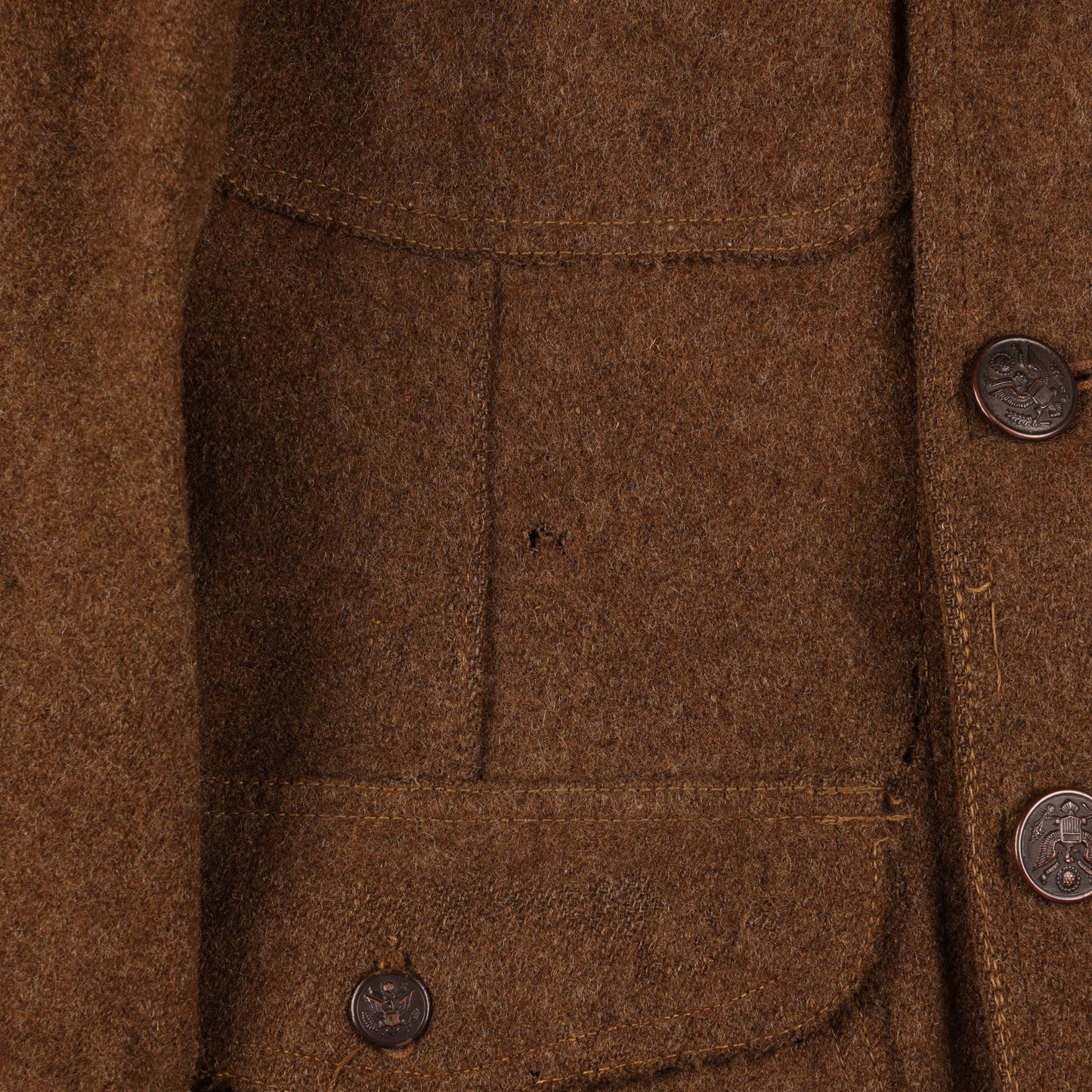 WWI U.S. Army 33rd Infantry Division Cook's M1917 Service Tunic & Breeches by Siegel Bros. & Goodman