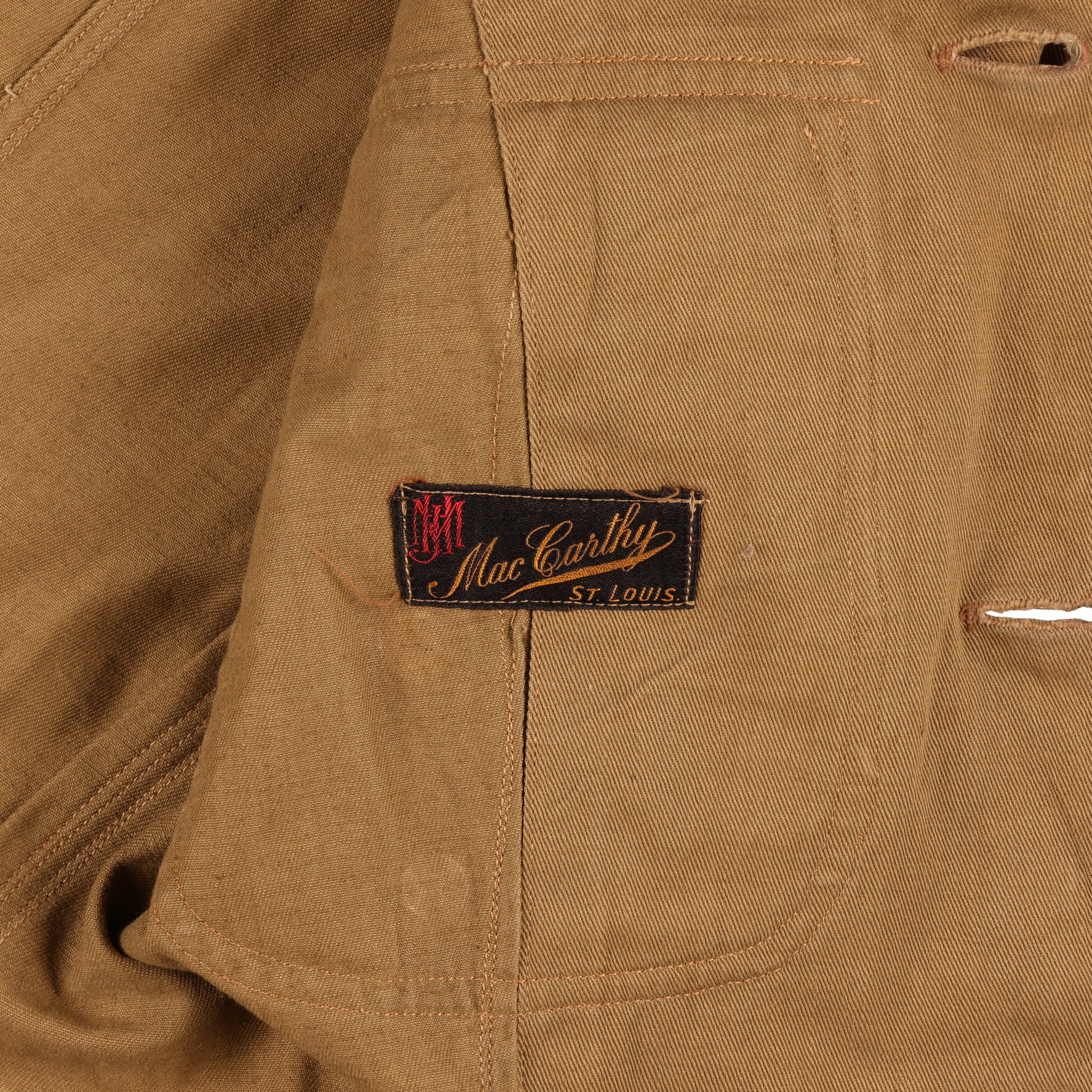WWI U.S. Army "L" Company Infantry Cotton M1912 Service Tunic by MacCarthy