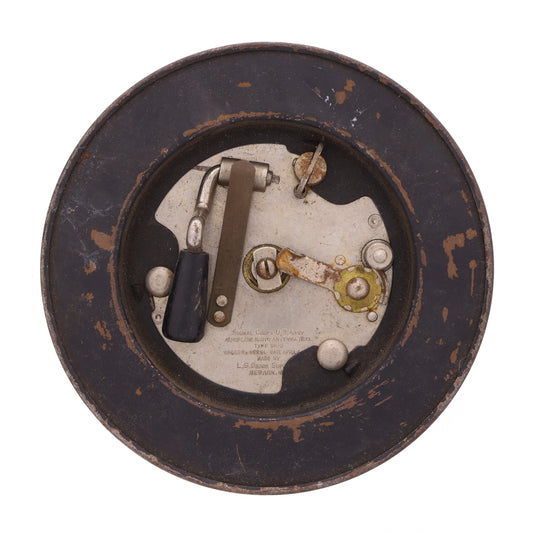 WWI U.S. Army Signal Corps Type DR-2 Aeroplane Radio Antenna Reel with Instructions by L.S. Brach Mfg. Co. (1918)