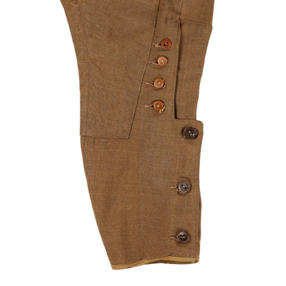 WWI U.S. Army Wool M1917 Service Breeches Named to "Crewe"