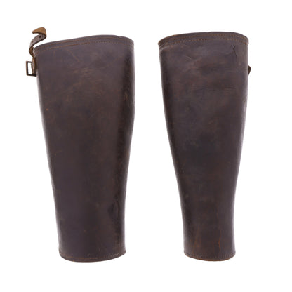 WWI U.S. Cavalry Officer's Leather Leggings