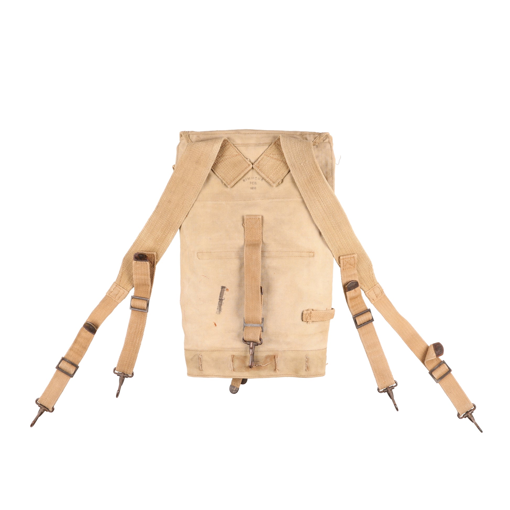 WWI U.S. M1910 Haversack by Simmons (1918)