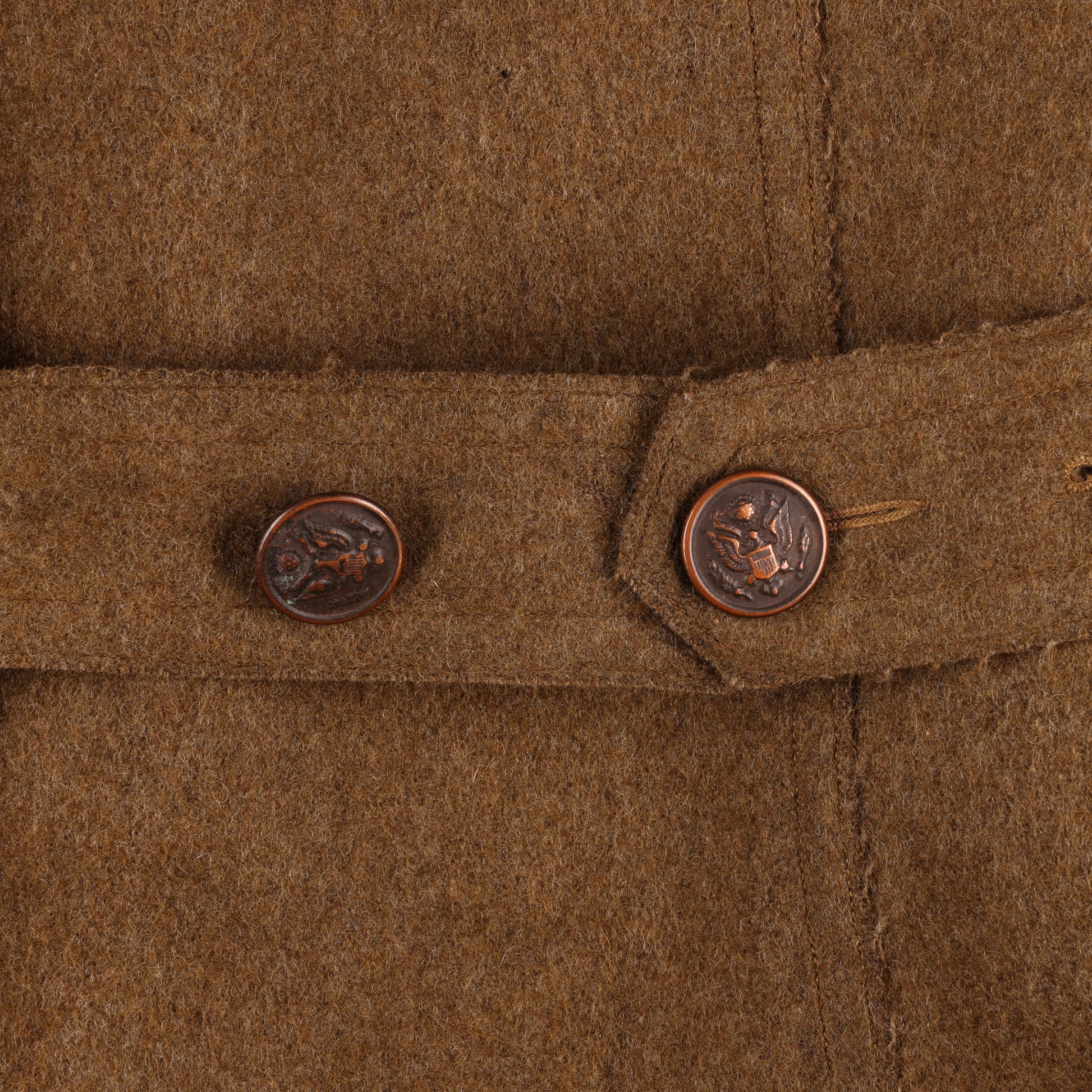 WWI U.S. Army M1918 Wool Overcoat by C. Kenyon Company, Inc.